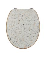 Καπάκι Λεκάνης MDF με Ανοξείδωτους Μεντεσέδες MRShome  DS-0520000