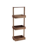 Έπιπλο MDF με 3 Ράφια 26x17x70cm Καφέ MRShome  DS-1224000