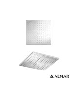 Κεφαλή Ντουζ Emotion 30x30 ABS χωρίς βραχίονα, Almar Chrome E044043-100