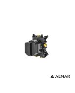 Εσωτερικό τμήμα θερμοστατικού μίκτη "PUSH" 1-2-3 εξόδων, Almar E134001