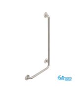 ΜΠΑΡΑ ΤΟΙΧΟΥ "L" 48,5x89,2Y AMEA INOX MAT G56-JBR-19