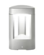 Κολωνάκι Εξ. Χώρου IP54 200x125mm 1XGX53 220-240V AC Γκρι Μεταλλικό Gea Luce Janet GES483