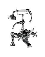 Horus Julia Victoria Julia Victoria Classic Collection - Complete Deck Bath / Shower Mixer - Polished Nickel 01.435-NB
