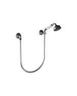 Horus Julia Victoria Julia Victoria Classic Collection - Wall Shower Set with Wall Hook, Flexible Hose and Handspray - Matt Nickel 01.589-NM