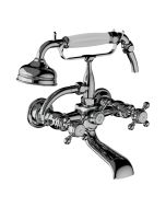 Horus Éloise Classic Collection - Complete Wall Bath / Shower Mixer - Polished Nickel 02.414-NB