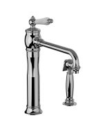 Horus Éloise Classic Collection - Single Lever Kitchen Mixer, Swivel Spout / No Waste - Matt Nickel 02.723-NM
