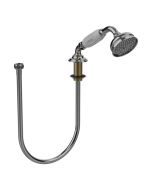 Horus Anthea Classic Collection - Deck Mounted Pull-up Handset & Flexible 200 Cm - Matt Nickel 06.477-NM