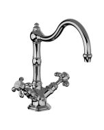 Horus Montmartre Classic Collection - Single Hole Kitchen Mixer/ Spout Length 235 Mm / No Waste - Matt Nickel 07.103-NM