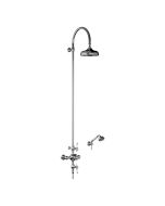 Horus Montmartre Classic Collection - Complete Thermostatic Wall Shower Mixer - Polished Nickel 07.744-NB