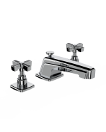 Horus Zéphyr Classic Collection - 3 Hole Basin Set with Pop-up Waste - Matt Black 16.260-NO