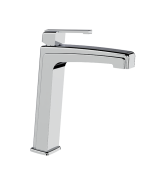 Horus Zéphyr Classic Collection - Single Lever Basin Mixer Extended with up and down Drain - Satin Brass 16.719-LS
