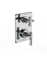 Horus Zéphyr Classic Collection - Trim for Thermostatic Mixing Valve Réf. 93.593 - Matt Black 17.508-NO