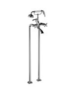 Horus Coventry Classic Collection - Complete Mixer + Pipes for Free Standing Bath - Matt Nickel 28.498-NM