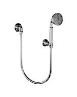 Horus Coventry Classic Collection - Wall Shower Set with Wall Hook, Flexible Hose and Handspray - Polished Nickel 28.589-NB