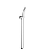 Horus Nouvelle Vague “part of Contemporary Collection - Inlet Wall Mounted Handshower Hook with Flexible Hose and Handshower - Metal Gun 40.590-CF