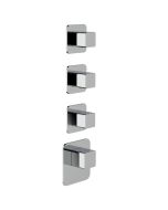 Horus Echo Equinox316 Collection - Trim for Thermostatic Mixer - Matt Black 43.523-NO