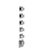 Horus Echo Equinox316 Collection - Trim for Thermostatic Mixer - Metal Gun 43.525-CF