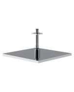 Horus Naja Contemporary Collection - Stainless Steel Shower Head 250 X 250 Mm, Thickness 14 Mm / Ceiling Installation - Satin Brass 43.538-LS
