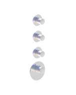 Horus Minoé Contemporary Collection - Trim for Thermostatic Mixer - Satin Brass 47.523-LS