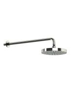 Horus Minoé Contemporary Collection - Shower Head Ø 200 Mm, Wall Mounting - Satin Brass 47.536-LS
