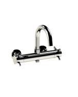 Horus Minoé Contemporary Collection - Complete Exposed Thermostatic Wall Bath-shower Mixer - Matt Black 47.784-NO