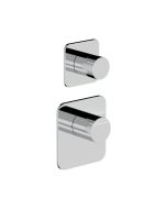 Horus Naja Contemporary Collection - Trim for Thermostatic Mixer. - Chrome 48.521-CH