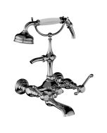 Horus Montmartre Classic Collection - Complete Wall Bath / Shower Mixer / Height Cradle - Chrome 50.434-CH