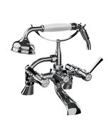 Horus Ascott Classic Collection - Deck Bath/ Shower Mixer Complete - Polished Nickel 65.485-NB