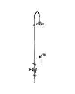 Horus Ascott Classic Collection - Complete Thermostatic Wall Shower with Ceramic Dial - Matt Nickel 65.745-NM