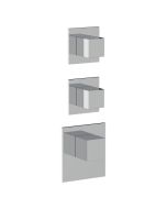 Horus Philae Equinox316 Collection - Trim for Thermostatic Mixer - Metal Gun 80.522-CF