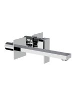 Horus Philae Equinox316 Collection - Concealed Wall 2 Hole Single Lever Basin Mixer - Matt Black 80.762.E2-NO