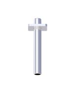 Horus Naja Contemporary Collection - Ceiling Arm + Square Design Flange - Chrome 92.570-CH