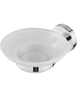 Σαπουνοθήκη Γυαλί Χρώμιο Bronze Art Fairmont MH08-10-10