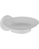 Σαπουνοθήκη Γυαλί Λευκό Bronze Art Fairmont MH08-10-AA