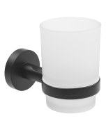 Ποτηροθήκη Γυαλί Μαύρο Bronze Art Fairmont MH08-20-MM