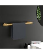 ΘΕΡΜ. ΠΕΤΣ/ΣΤΡΑ DRY 60x10 15W BRUSHED BRASS MP0240
