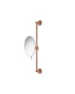 Καθρέπτης Μεγεθυντικός Επιτοίχιος Ρυμθιζόμενου Ύψους Ø20 εκ. Μεγέθυνση x3 Old Copper Mat Sanco Mirrors MR-708-Μ26