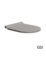 Κάλυμμα Λεκάνης Norm, Pura, Kube, Super Slim Soft Close GSI Tortora MS86SC-440