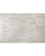 Πλακάκι Τοίχου Πορσελανάτο Ματ 6*25 εκ. Rondine Ceramica Noho Light Grey 