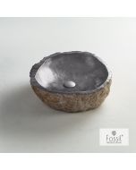 Νιπτήρας Πέτρινος Riverstone Vero Φ30-40 h.15 Fossil RV40