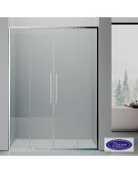 SLIDER 180 (177-180εκ) DEVON ELLI CLEAN-GLASS CHROME SL2L180C-100
