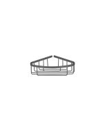 Sanco Shower Baskets Γωνιακή Θήκη Σκούρο γραφίτη 00008-122