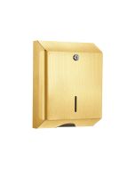 Sanco Tissue Dispensers Θήκη για χειροπετσέτες (AISI 304) PVD χρυσό ορείχαλκο βουρτσιστό 00099-PVD-02BR