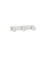 Sanco Bath Robe Hook & Door Stop Τριπλό Άγκιστρο PVD νίκελ ατσάλι 00683-PVD-11BR