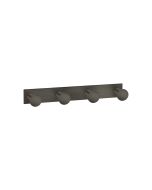 Sanco Bath Robe Hook & Door Stop Τετραπλό άγκιστρο Σκούρο μπρονζέ ματ 00684-DM25