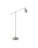 Φωτιστικό Δαπέδου NEWTON PT1 NICKEL Ideal Lux 015286