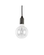 Κρεμαστό Φωτιστικό EDISON SP1 Μαύρο Ideal Lux 113319