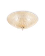 Φωτιστικό Οροφής SHELL PL4 AMBRA Ideal Lux 140186