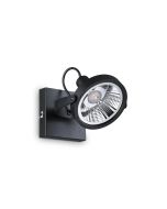 Φωτιστικό Οροφής GLIM PL1 Μαύρο Ideal Lux 200231