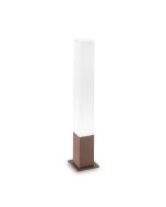 Φωτιστικό Δαπέδου EDO PT1 SQUARE Καφέ Ideal Lux 213088